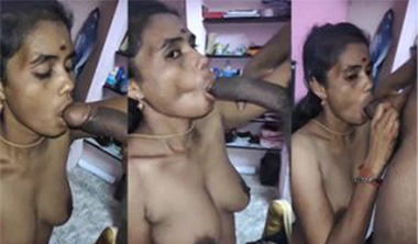 Telugu Mallu Aunty Giving Blowjob Fuck